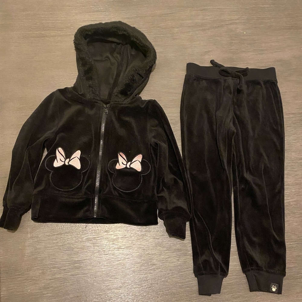 Disney 2-Pc. Minnie Mouse Hoodie & Pants Set